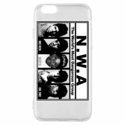 Чехол для iPhone 6/6S N.W.A. - PrintSalon