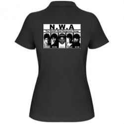 Женское поло N.W.A. - PrintSalon
