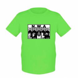 Детская футболка N.W.A. - PrintSalon