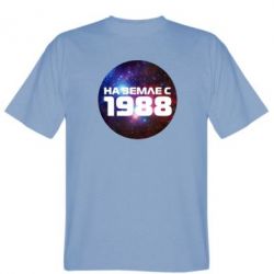 Чоловіча футболка Stedman На землі з 1988 - PrintSalon