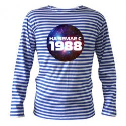 Тільник з довгим рукавом На землі з 1988 - PrintSalon