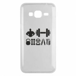 Чехол для Samsung J3 2016 Набор спортсмена - PrintSalon