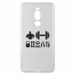 Чехол для Meizu Note 8 Набор спортсмена - PrintSalon