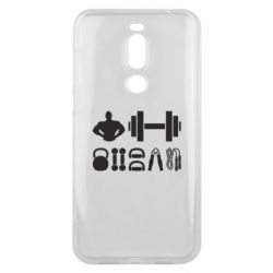 Чехол для Meizu X8 Набор спортсмена - PrintSalon