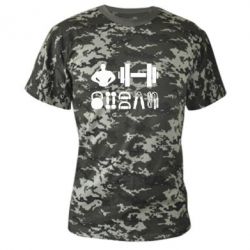Камуфляжная футболка Набор спортсмена - PrintSalon