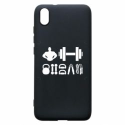Чехол для Xiaomi Redmi 7A Набор спортсмена - PrintSalon