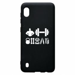 Чехол для Samsung A10 Набор спортсмена - PrintSalon