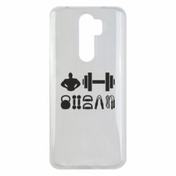 Чехол для Xiaomi Redmi Note 8 Pro Набор спортсмена - PrintSalon