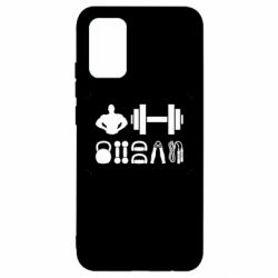 Чехол для Samsung A02s/M02s Набор спортсмена - PrintSalon