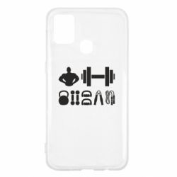 Чехол для Samsung M31 Набор спортсмена - PrintSalon