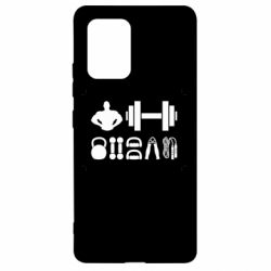 Чехол для Samsung S10 Lite Набор спортсмена - PrintSalon