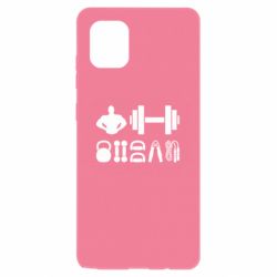 Чехол для Samsung Note 10 Lite Набор спортсмена - PrintSalon