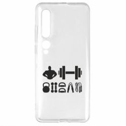 Чехол для Xiaomi Mi10/10 Pro Набор спортсмена - PrintSalon