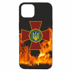 Чехол для iPhone 14 Нацгвардія Вогонь - PrintSalon