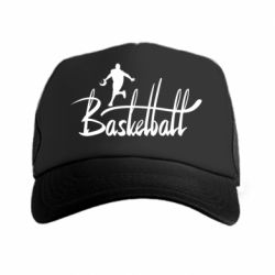 Кепка-тракер Надпись Баскетбол