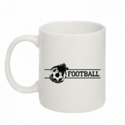 Чашка 320ml Напис "Футбол" - PrintSalon