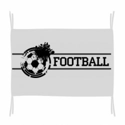 Флаг Надпись "Футбол"