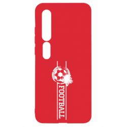 Чохол для Xiaomi Mi10 / 10 Pro Напис "Футбол" - PrintSalon