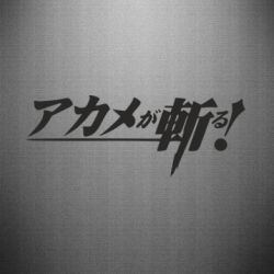Наклейка Akame Ga Kill Original Logo - PrintSalon