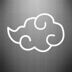 Наклейка Akatsuki Cloud - PrintSalon