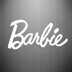 Наклейка Барби Лого - PrintSalon