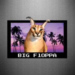Наклейка Big Floppa - PrintSalon