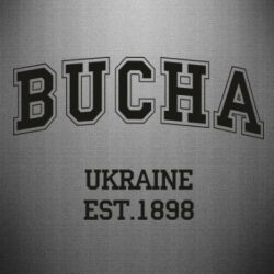 Наклейка BUCHA - PrintSalon