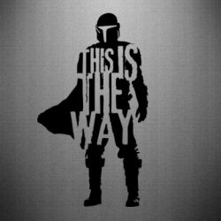 Наклейка Din Djarin This Is The Way - PrintSalon