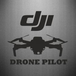 Наклейка Dji Drone Pilote - PrintSalon