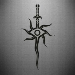 Наклейка Dragon Age ( Inquisition symbol ) - PrintSalon