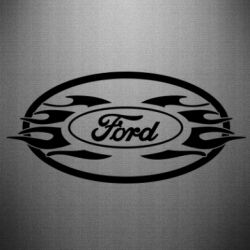 Наклейка Fire ford - PrintSalon