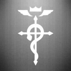 Наклейка Fullmetal Alchemist Flamel - PrintSalon