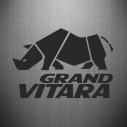 Наклейка Grand Vitara rhino - PrintSalon