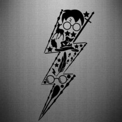 Наклейка Harry Potter symbols - PrintSalon