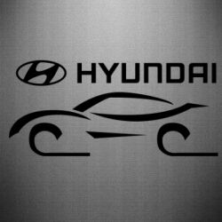 Наклейка Хендай - PrintSalon