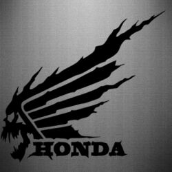 Наклейка Honda skull - PrintSalon