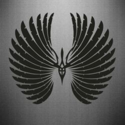 Наклейка Крылатый герб