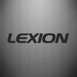 Наклейка Lexion - PrintSalon