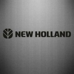 Наклейка New Holland логотип - PrintSalon