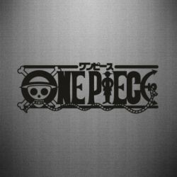 Наклейка One Piece Logo Anchor - PrintSalon