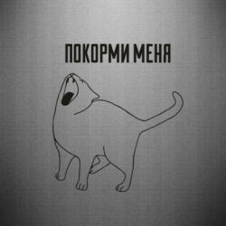 Наклейка Покорми меня