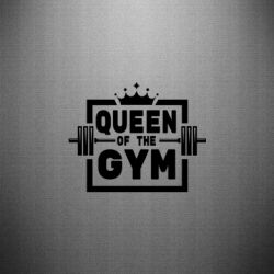 Наклейка Queen Of The Gym - PrintSalon