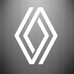 Наклейка Renault New Logo - PrintSalon