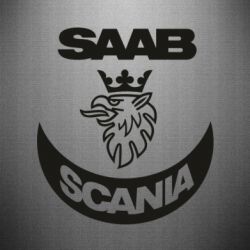 Наклейка Scania SAAB logo - PrintSalon