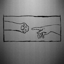 Наклейка Сreation meow - PrintSalon