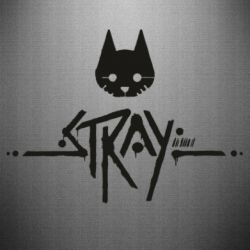 Наклейка Stray logo - PrintSalon