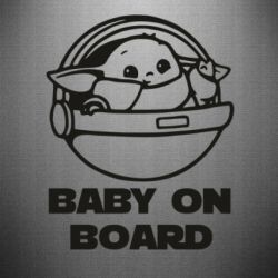 Наклейка Вaby on board - PrintSalon