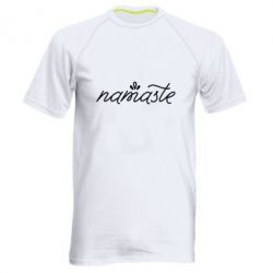 Мужская футболка для спорта Namaste - PrintSalon