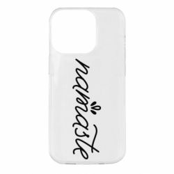 Чехол для iPhone 14 Pro Namaste - PrintSalon