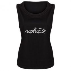 Женская майка Namaste - PrintSalon